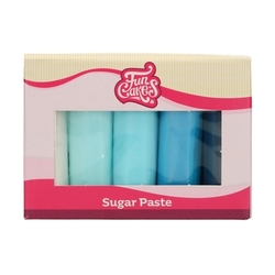  FunCakes Barevné potahovací hmoty Blue Color Palette 5x100 g