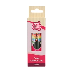 Gelová barva Funcakes  ČERNÁ 30g (Black) 