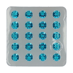 Jedlé Jelly Diamonds   Sky Blue  20ks