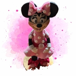 Fondánová figurka Minnie