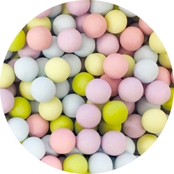 Čokoládové perly barevné 9mm , 50g