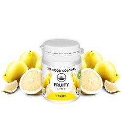 Přírodní prášková barva Food Colours FruityLine (20 g) Pomelo - ŽLUTÁ