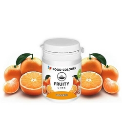 Přírodní prášková barva Food Colours FruityLine (20 g) Tangerine - MANDARINKA - ORANŽOVÁ