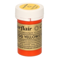 Gelová barva Sugarflair (25 g) Egg Yellow/Cream, žloutková žluť