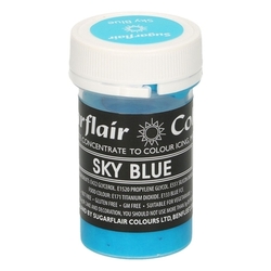 Gelová barva Sugarflair (25 g) Sky Blue