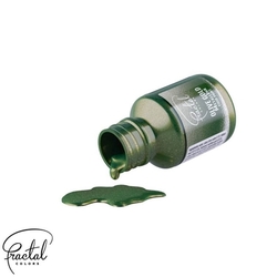 Tekutá metalická barva Fractal - OLIVE GOLD  (30 ml)